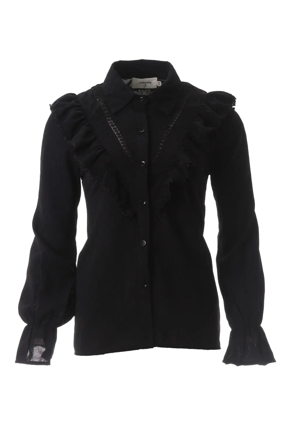 Blouse Elize Zwart - Zoivy