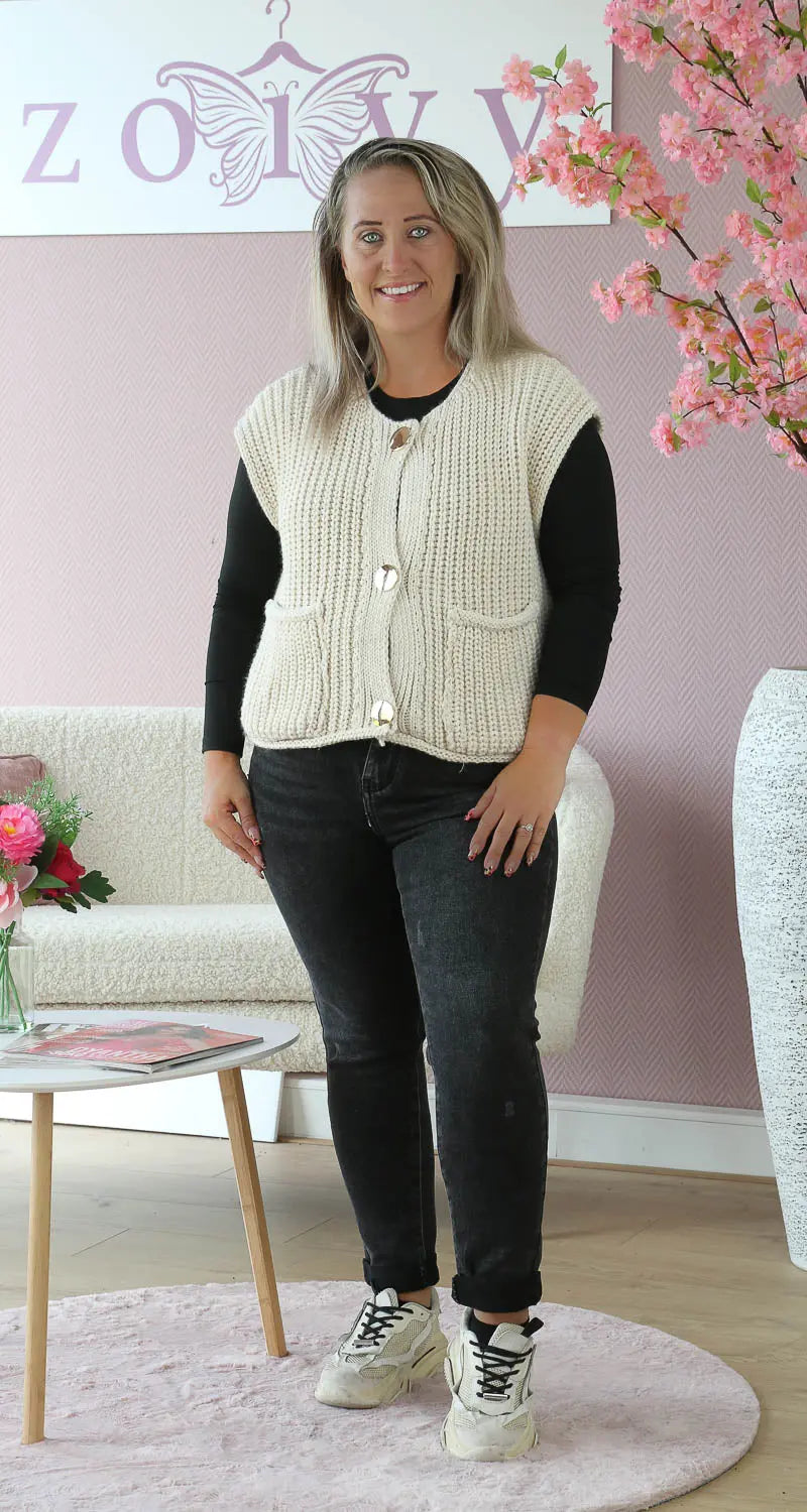 Gilet Bo Beige - Zoivy