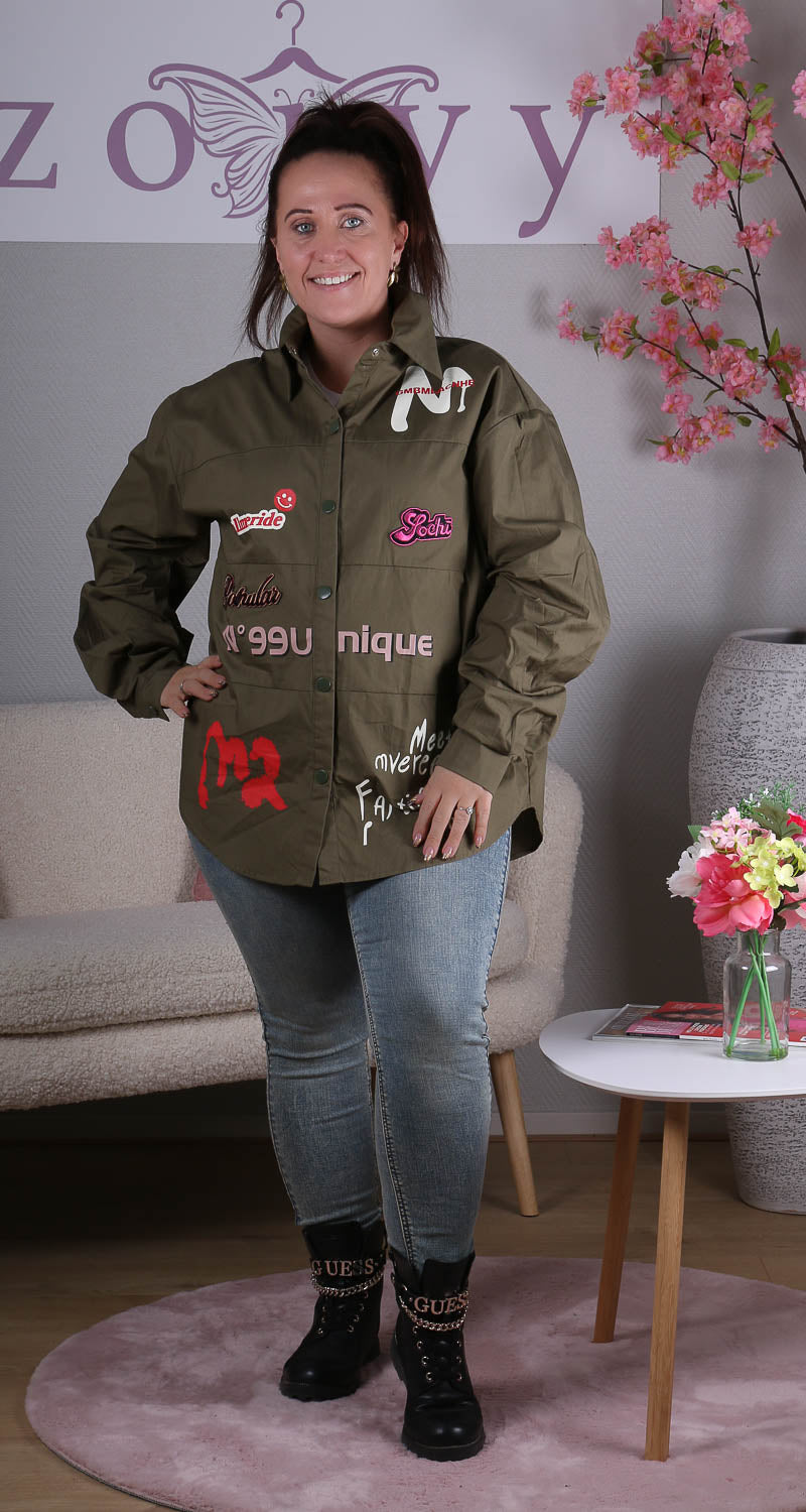 Groene Blouse Maio