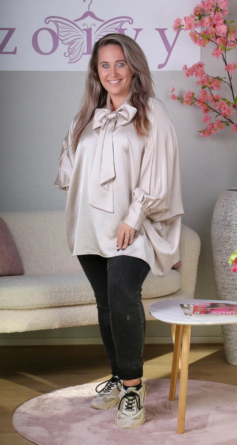 Top Lina Beige - Zoivy