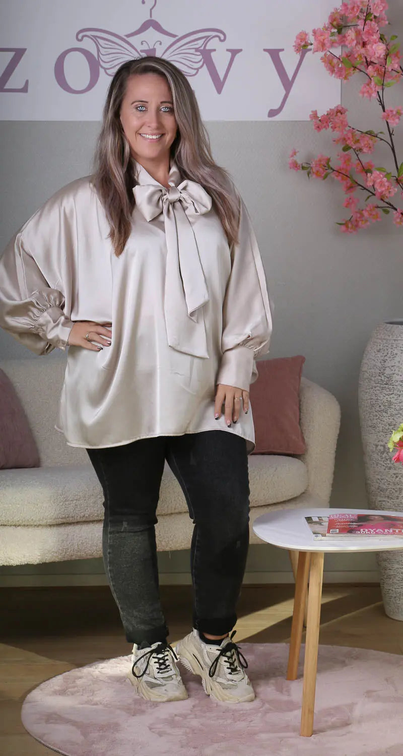 Top Lina Beige - Zoivy