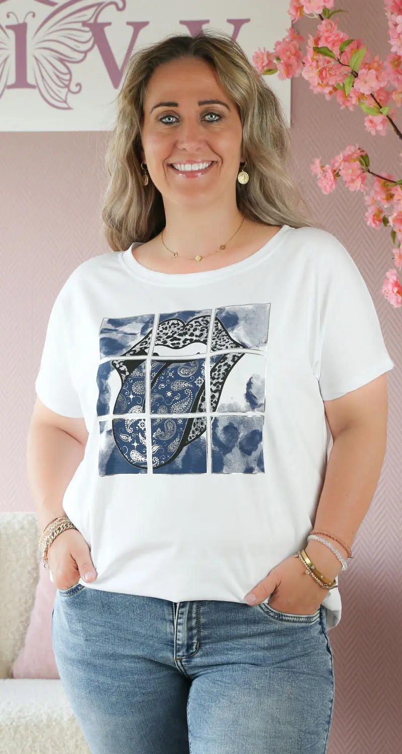 T-shirt Kiss - Zoivy