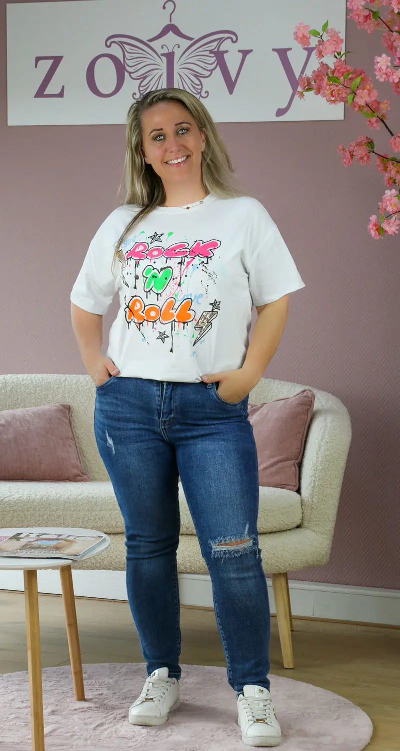 T-shirt Rock en Roll - Zoivy