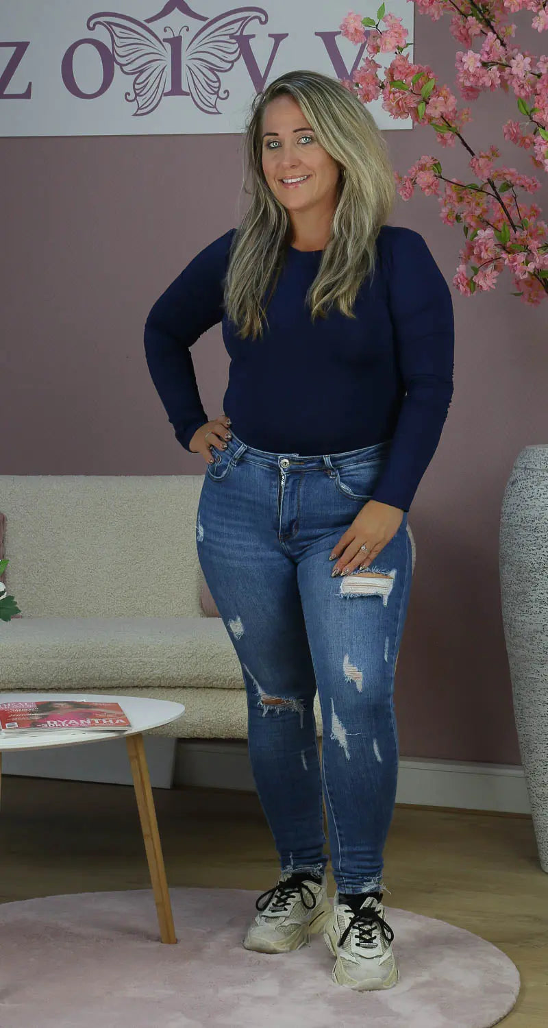 Body Anita Navy - Zoivy