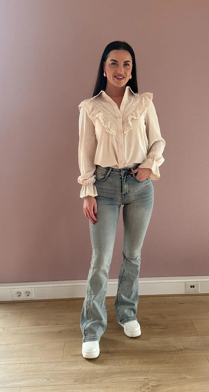 Blouse Elize Crème - Zoivy
