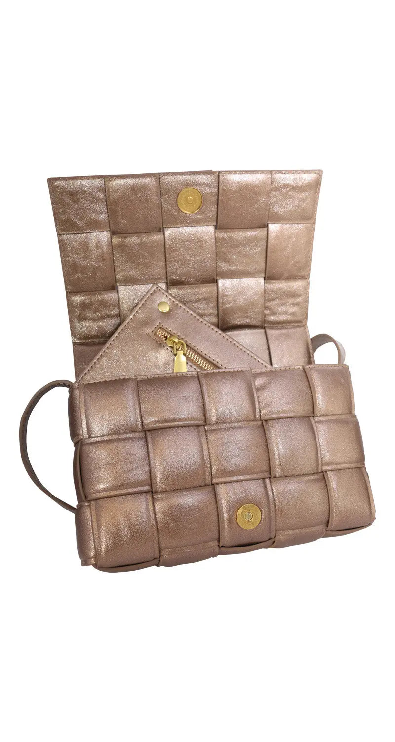 Handtas Bronzen Glamour - Zoivy