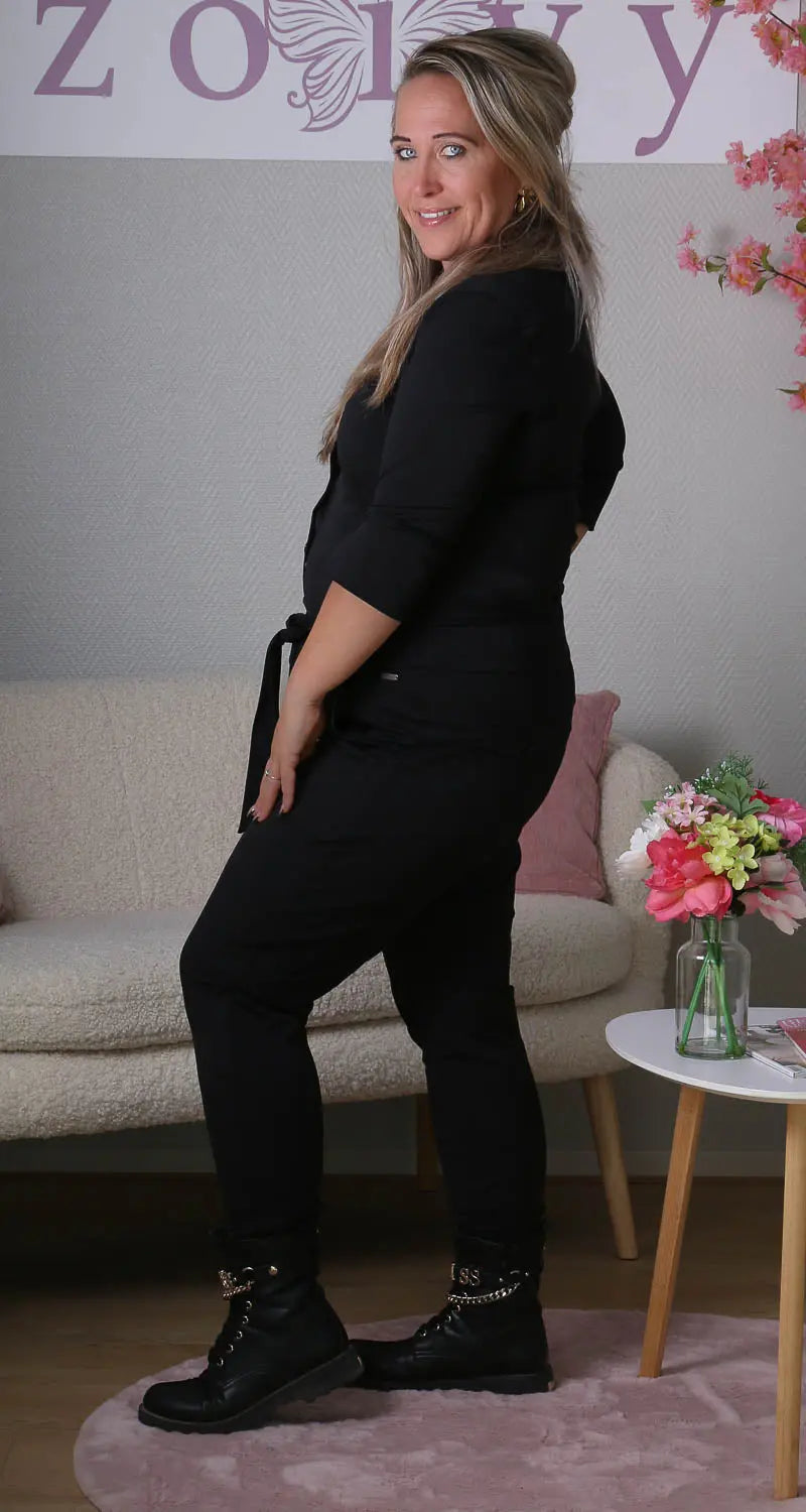 Jumpsuit Ambika Faine Zwart - Zoivy