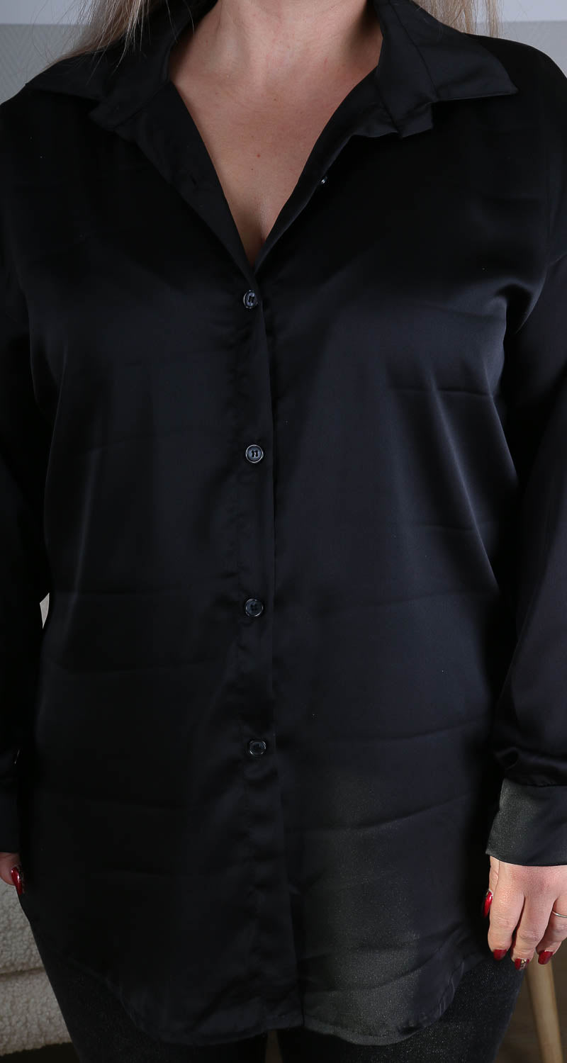 Zwarte Blouse Aniek
