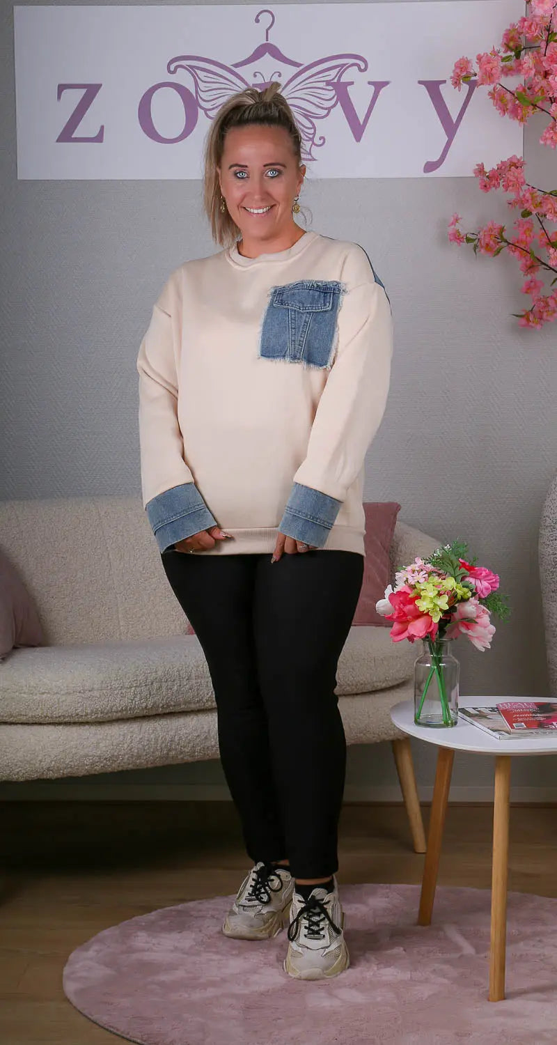 Sweater Kiki Beige - Zoivy